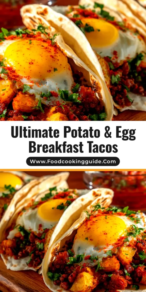 A platter of delicious breakfast tacos filled with scrambled eggs, sausage, and cheese, ready to be served.