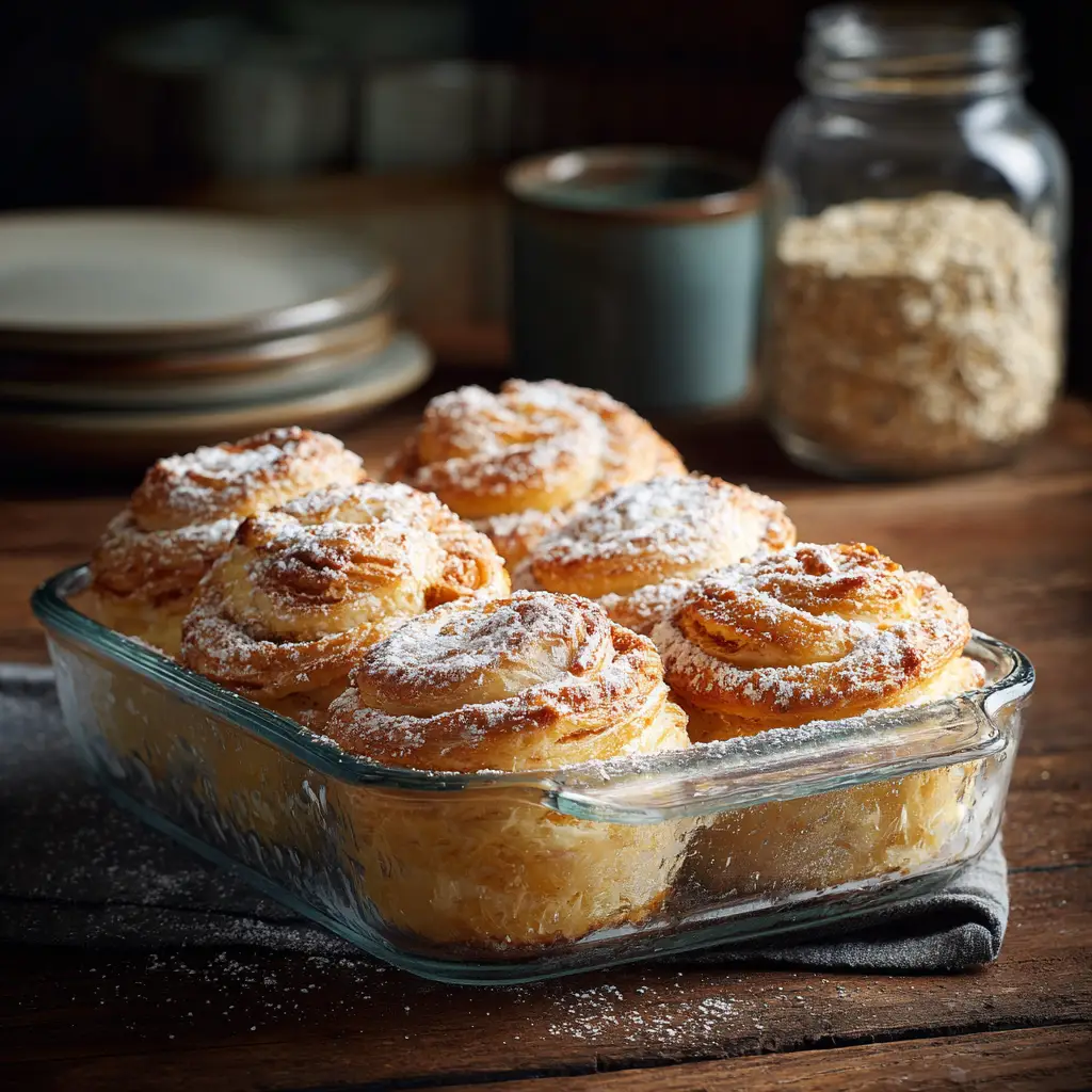 A single ensaymada being generously frosted with sweet buttercream before being topped with cheese, an essential step in the ensaymada recipe.