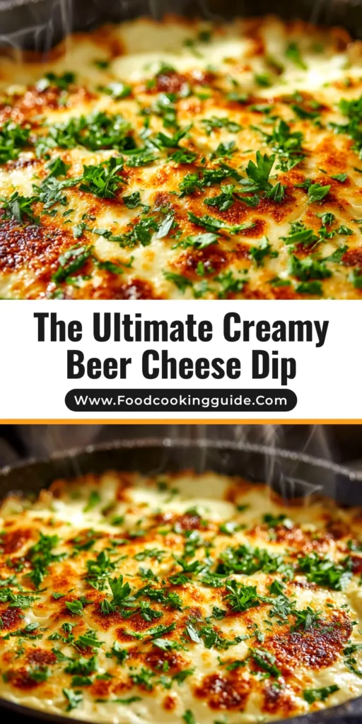 A warm bowl of creamy white cheddar beer cheese dip, perfect for dipping soft pretzels. The secret to a perfectly smooth texture is in this recipe.