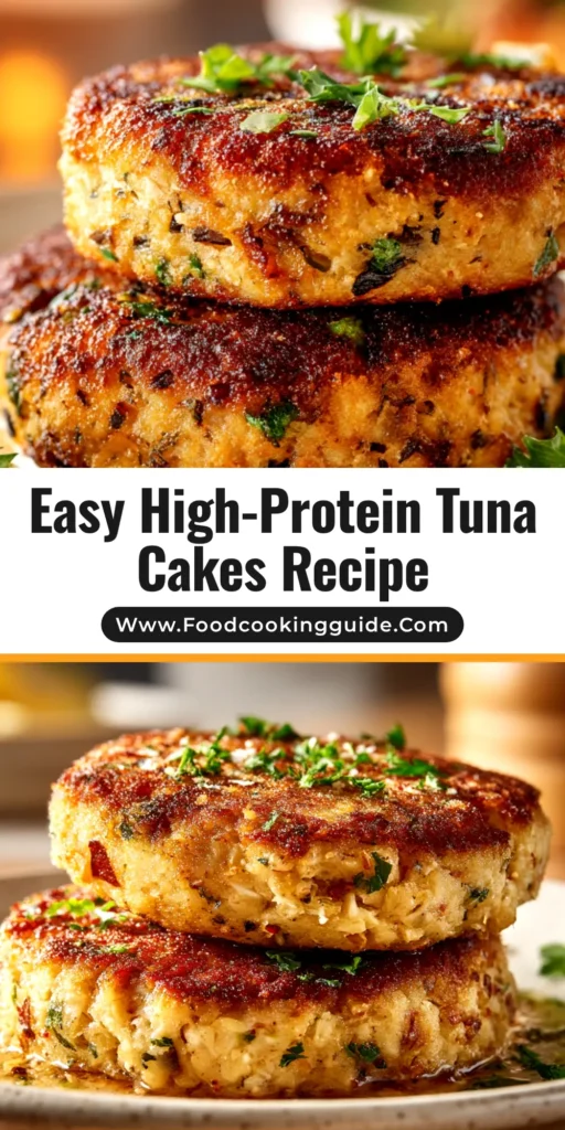 Cottage Cheese Tuna Cakes are a high-protein, easy recipe perfect for a quick lunch or dinner. These moist and flavorful patties are low-carb and ready in 20 minutes.