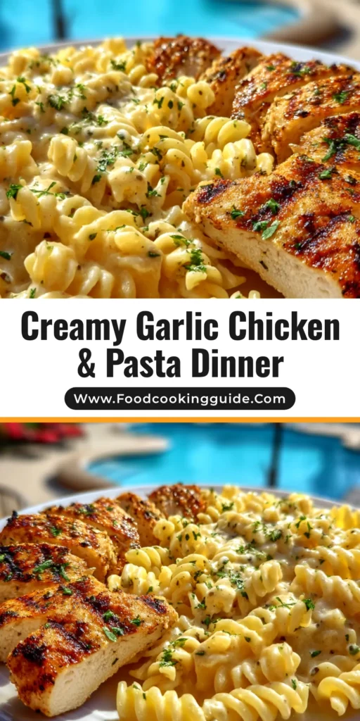 A skillet of creamy garlic butter chicken, garnished with fresh parsley, with a fork lifting a piece of chicken.
