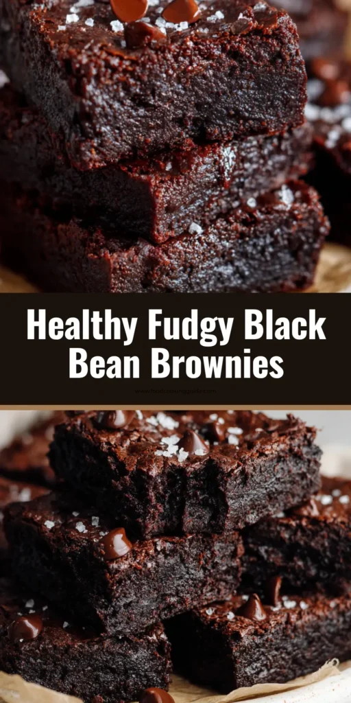 Healthy Black Bean Brownies 3 A close up photo of freshly baked healthy black bean brownie squares stacked on a rustic white ceramic plate.
